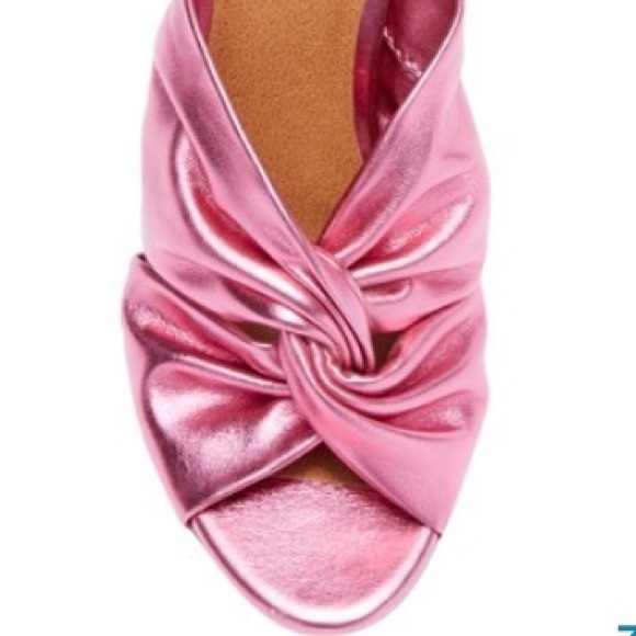 Pink metallic heels - Picture 5 of 5